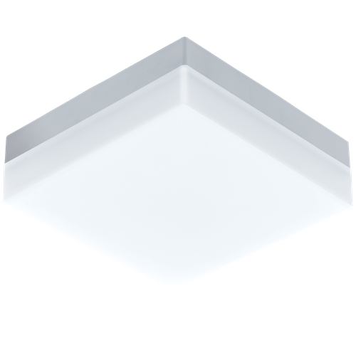 Sonella LED væg og loftlampe i Plastik Hvid og Hvid, 8,2W LED, længde 21,5 cm, bredde 21,5 cm, højde 7 cm.